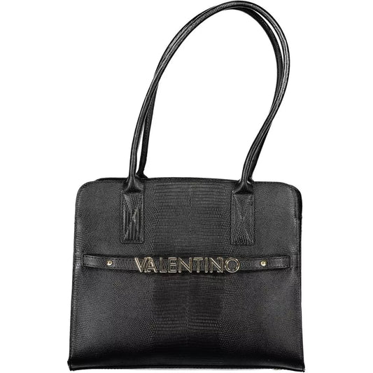 Valentino Eco Luxe Recycled Shoulder Bag with Multi-Compartment Design