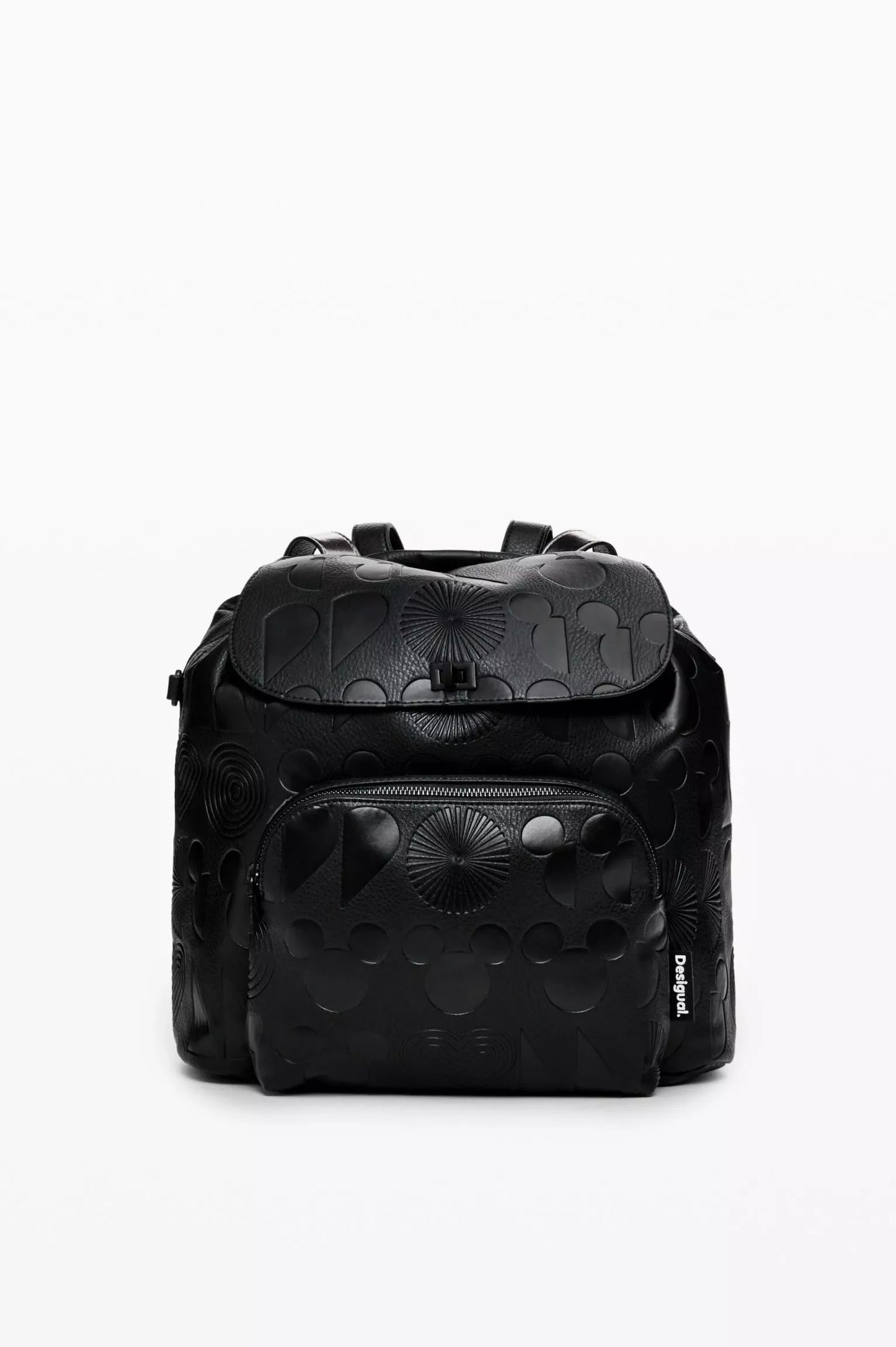 Desigual Women’s Black Convertible Handbag & Rucksack – 2-in-1 Fall/Winter Bag