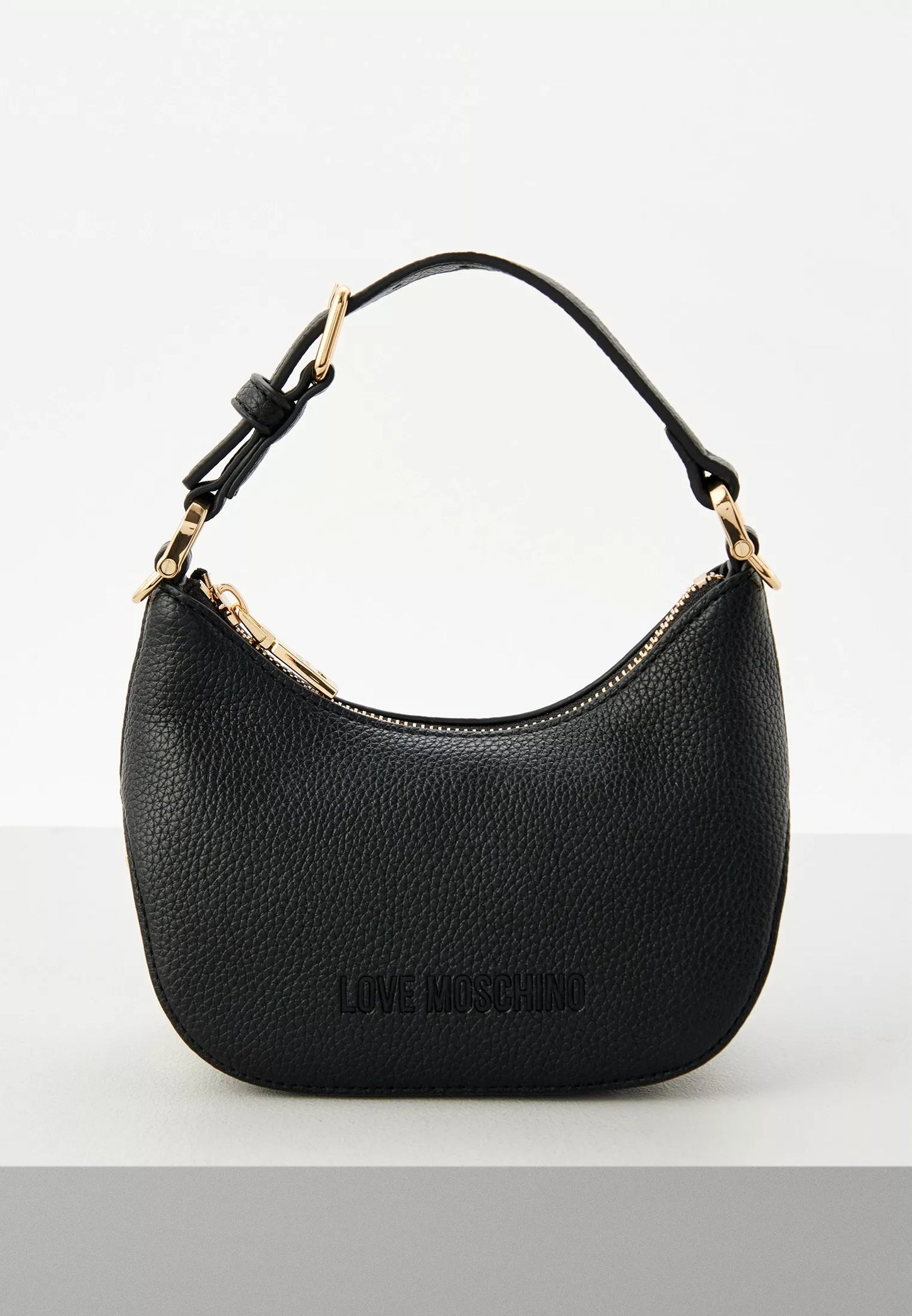 Love Moschino Black Handbag with Shoulder Strap for Women