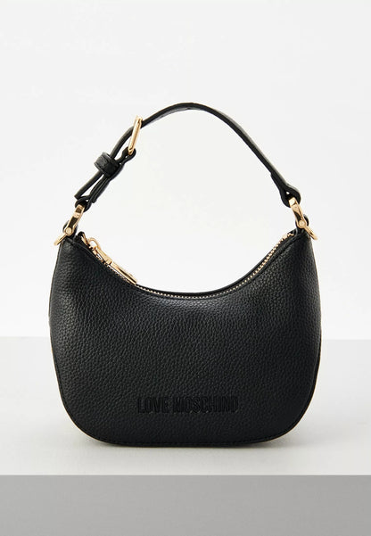 Love Moschino Black Handbag with Shoulder Strap for Women