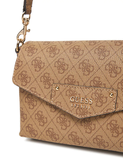 Guess Women’s Beige Handbag with Print – Fall/Winter Essential