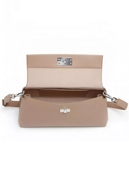 Calvin Klein Women’s Fall/Winter Shoulder Bag – 100% Recycled Polyester, Eco-Friendly Designer Handbag