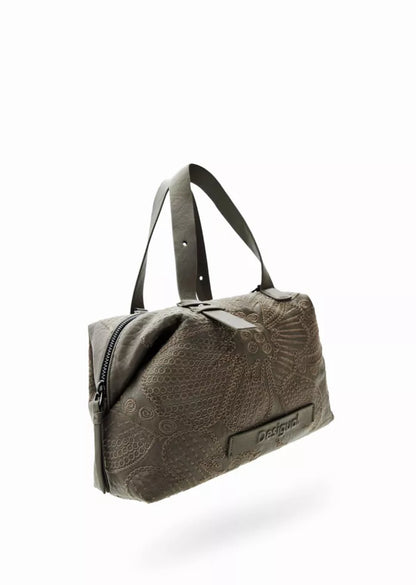 Desigual Stylish Bag – Adjustable Handles, Shoulder Strap & Logo Detail