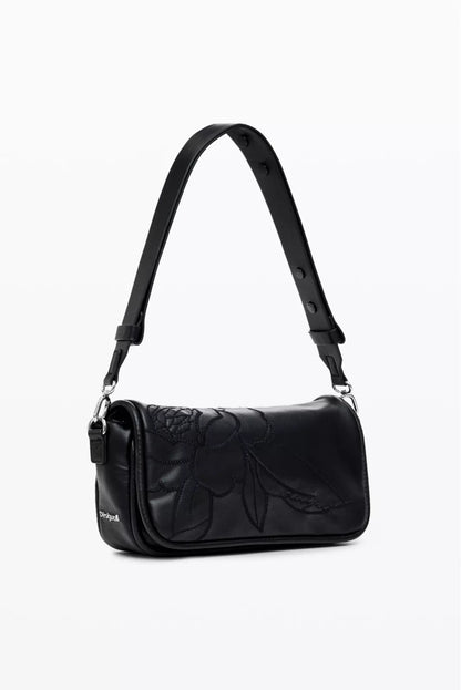 Desigual Women’s Black Shoulder Bag – Fall/Winter Chic & Practical