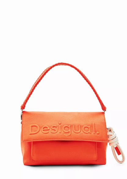Desigual Versatile Women’s Bag – Adjustable Strap, Multiple Compartments & Logo Detail