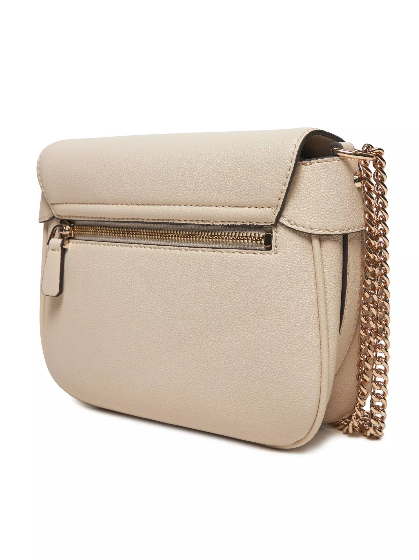 Guess Women’s White Shoulder Bag – Elegant PU Leather Handbag for Everyday & Special Occasions