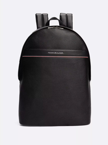 Men’s Tommy Hilfiger Stylish Backpack – 90% Polyurethane & 10% Polyester, Spring/Summer Bag