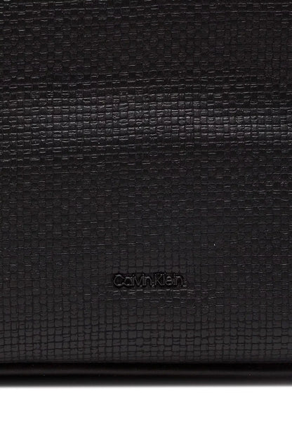 Calvin Klein Women’s Faux Leather Tote Bag – Autumn/Winter Collection, Spacious & Stylish