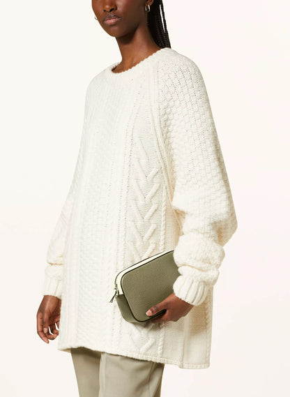 Coccinelle Women’s Green Leather Shoulder Bag