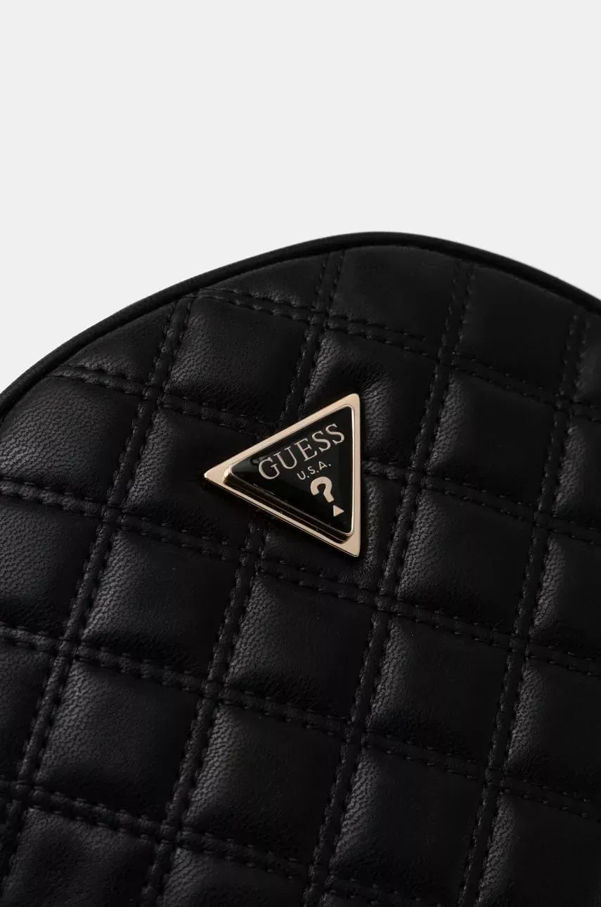 Guess Women’s Classic Black Shoulder Bag – Fall/Winter Collection