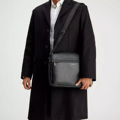 Calvin Klein Men’s Fall/Winter Recycled Polyester Bag – Eco-Friendly Work & Travel Bag