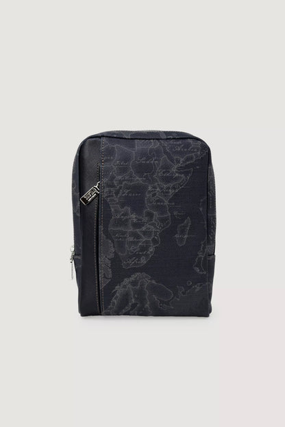 Alviero Martini Prima Classe Men’s Black Shoulder Bag – Fall/Winter Collection