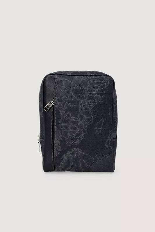 Alviero Martini Prima Classe Men’s Black Shoulder Bag – Fall/Winter Collection