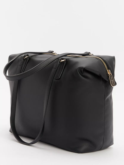 Tommy Hilfiger Women’s Spacious Bag – Recycled Polyester & Polyurethane, Fall/Winter Bag
