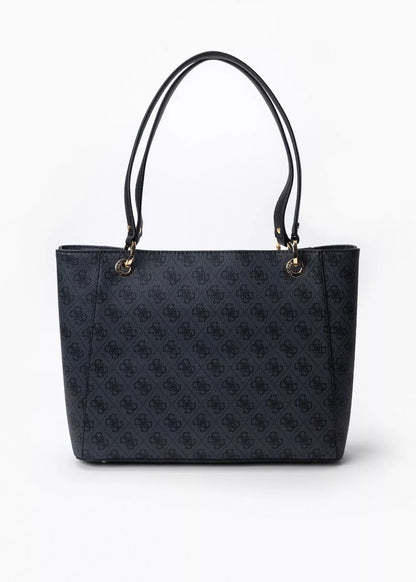 Guess Women’s Grey Handbag with Zip Fastening – Chic Fall/Winter Essential