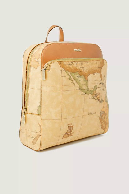 Alviero Martini Prima Classe Women’s Beige Backpack – Fall/Winter Essential