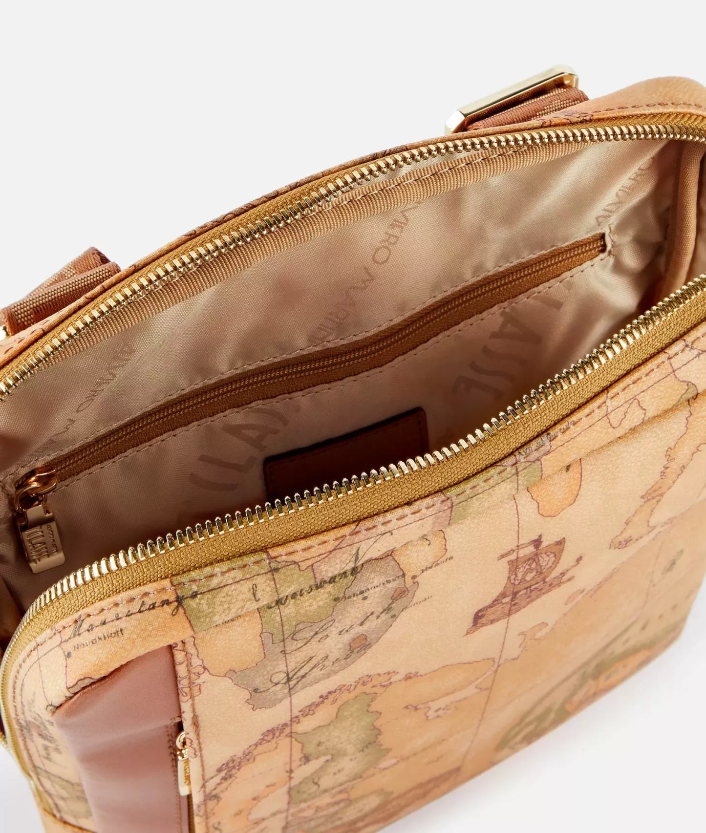 Alviero Martini Prima Classe Beige Leather Bag