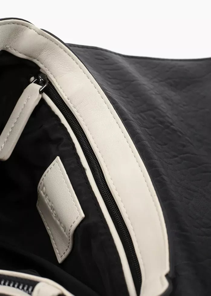 Desigual Versatile Shoulder Bag with Adjustable Straps and Multiple Compartments