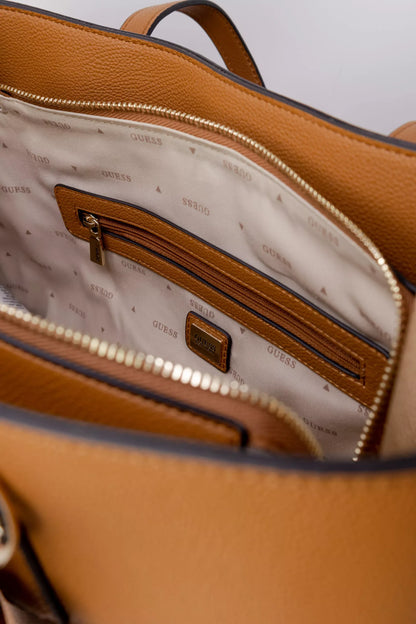 Guess Women’s Beige Handbag – Chic & Versatile Fall/Winter Essential