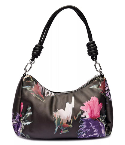 Desigual Women’s Floral Black Handbag with Shoulder Strap