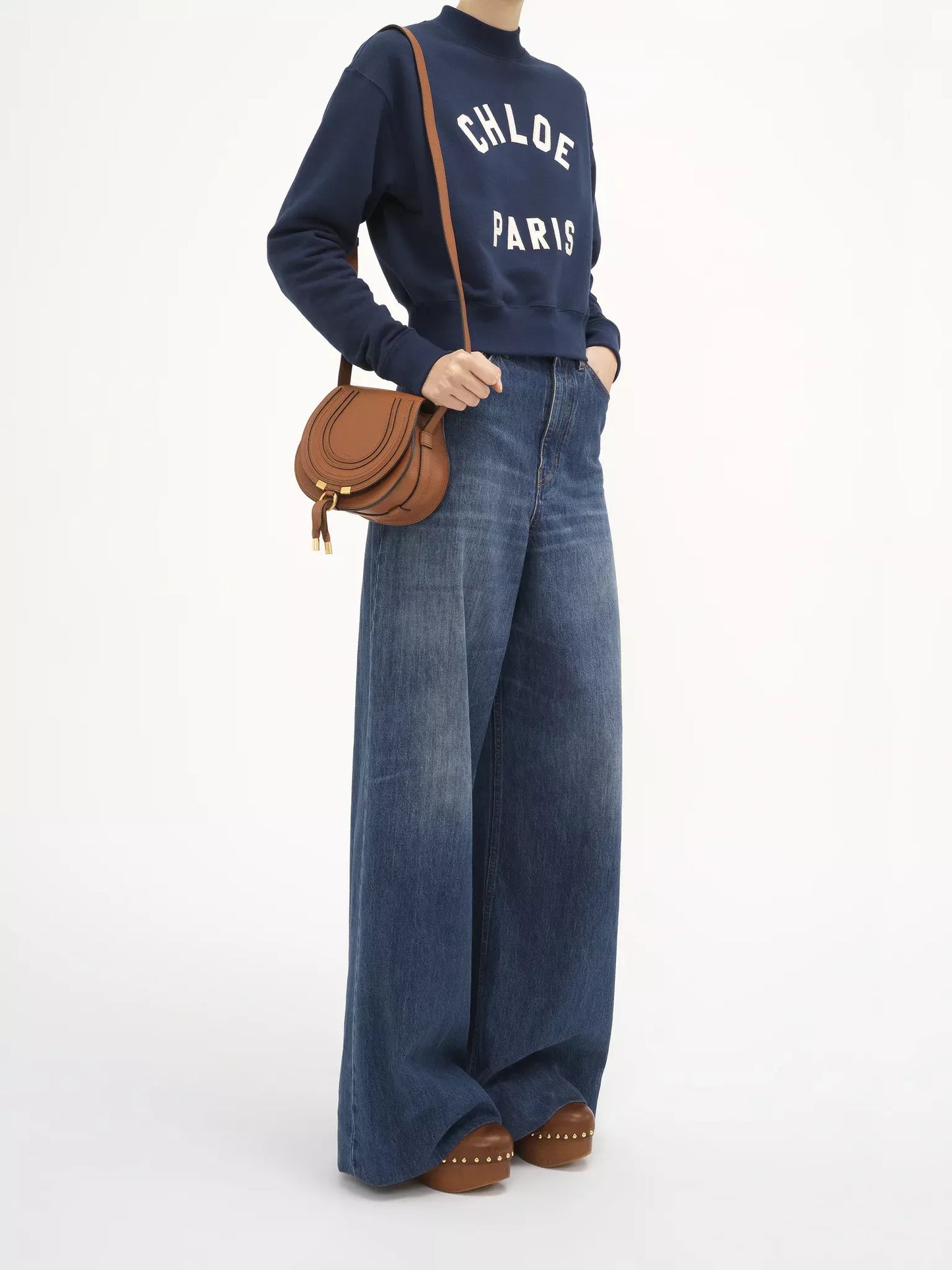 Chloé Calfskin Marcie Small Shoulder Bag – Elegant Luxury Handbag