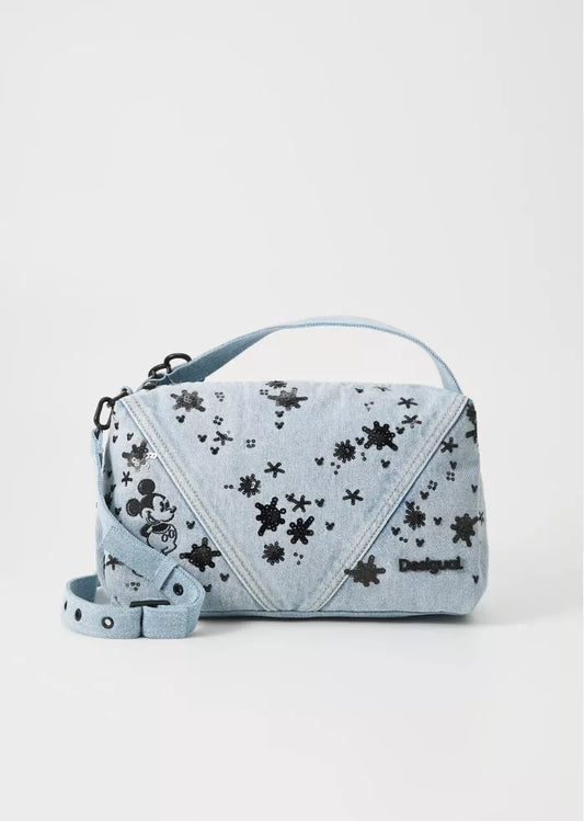 Desigual Women’s 100% Cotton Medium Bag – Spring/Summer Lightweight Handbag