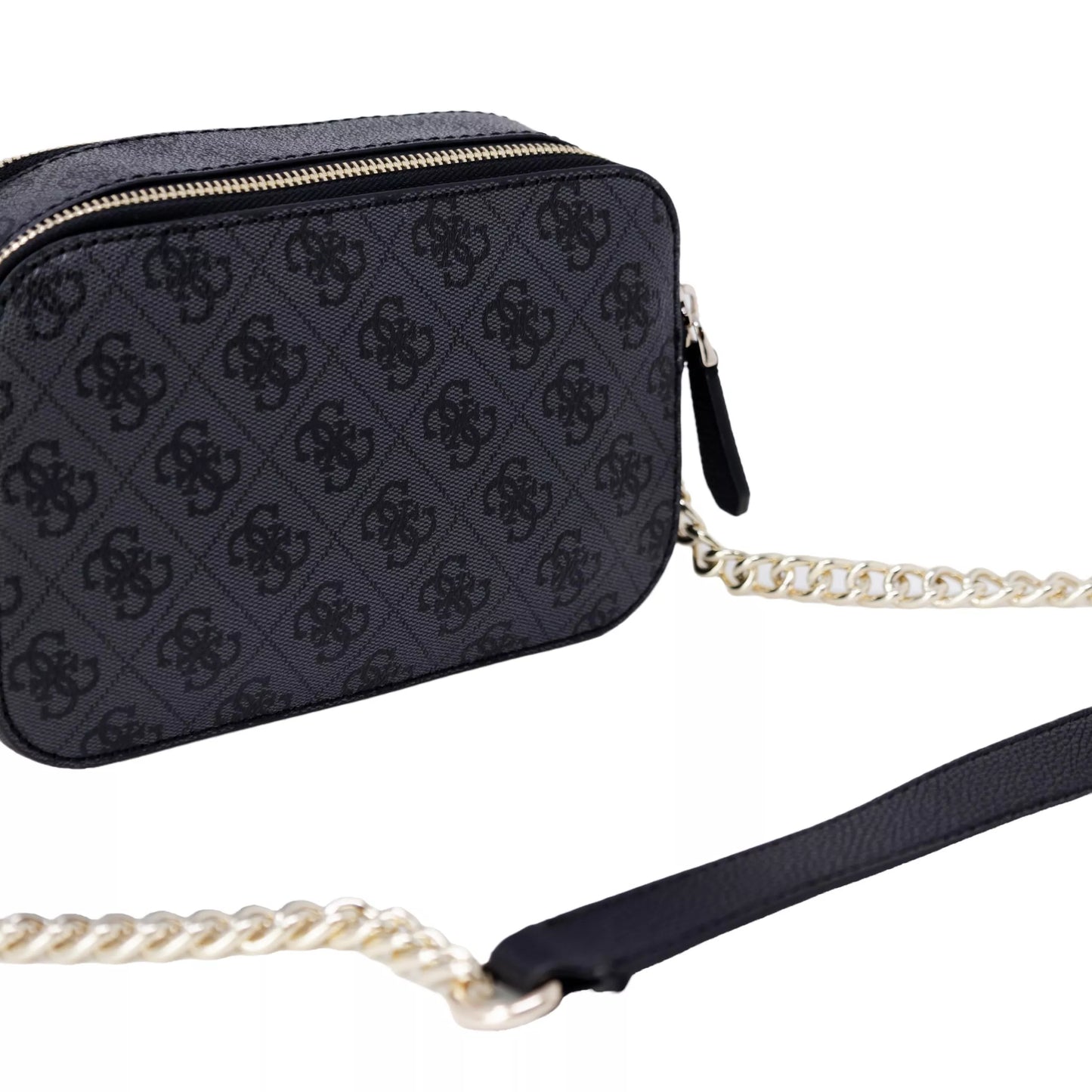 GUESS Women’s Grey Print Shoulder Bag – Fall/Winter Chic