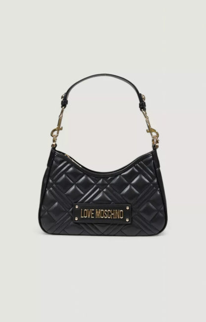 Love Moschino Women’s Black Plain Bag with Zip