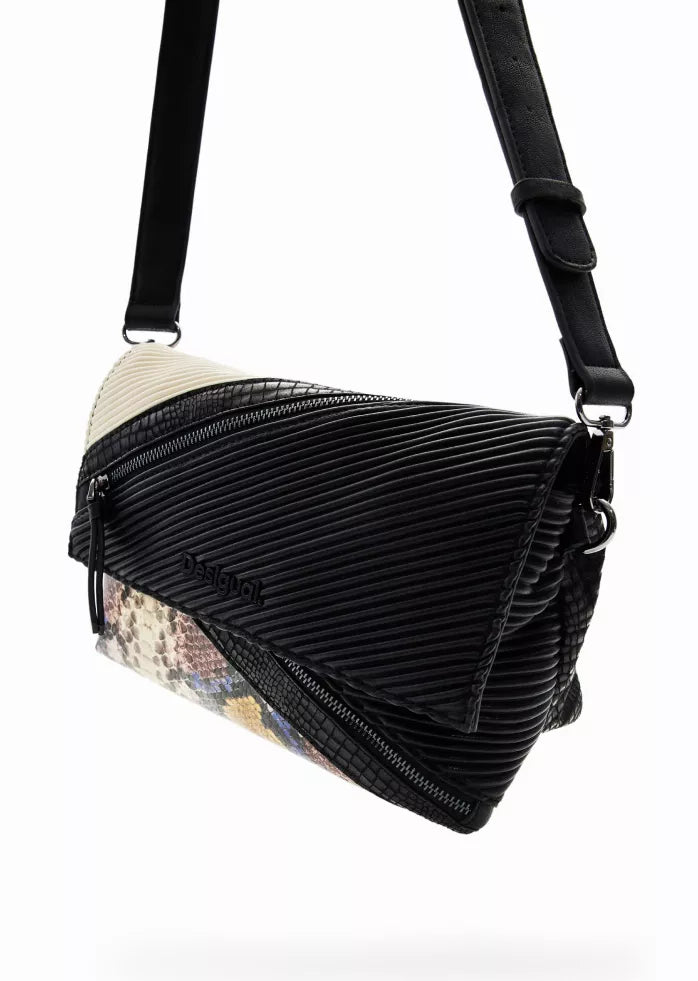 Desigual Stylish Bag with Adjustable Strap, Multi-Pockets & Sleek Design