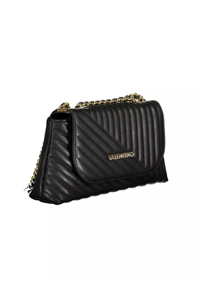 Valentino Chain Shoulder Bag with Contrasting Details