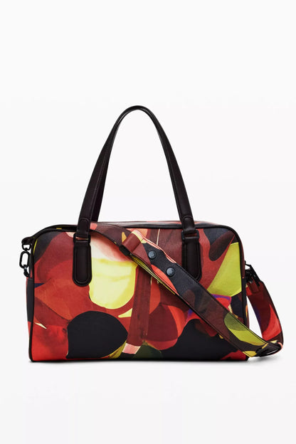 Desigual Women’s Abstract Pattern Fall/Winter Bag – 100% Polyurethane