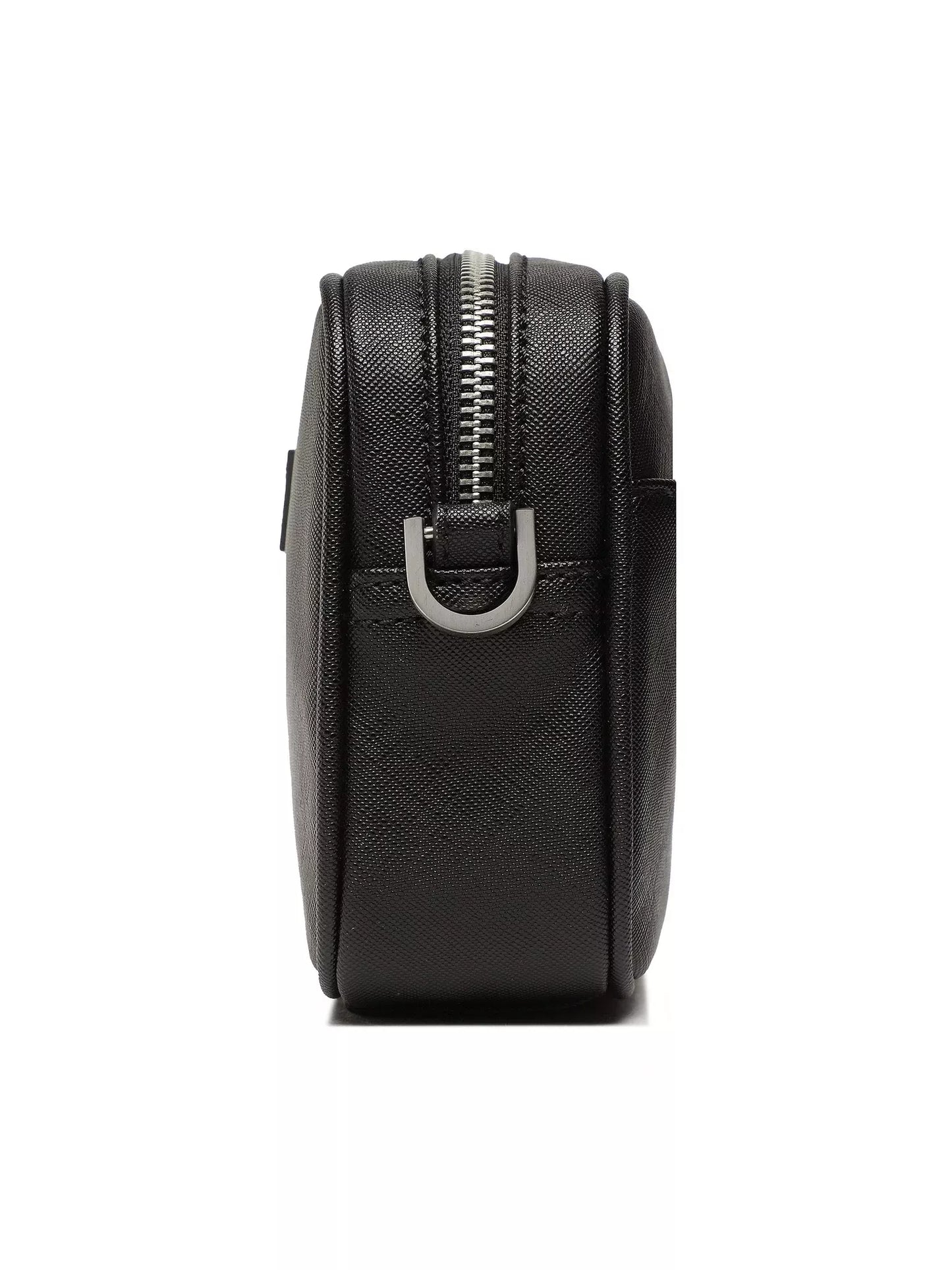 GUESS Men’s Black Shoulder Bag – Sleek Everyday Crossbody for Modern Style