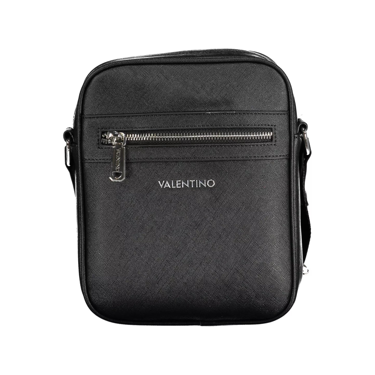 Valentino Adjustable Shoulder Bag with Pockets and Zip Closure