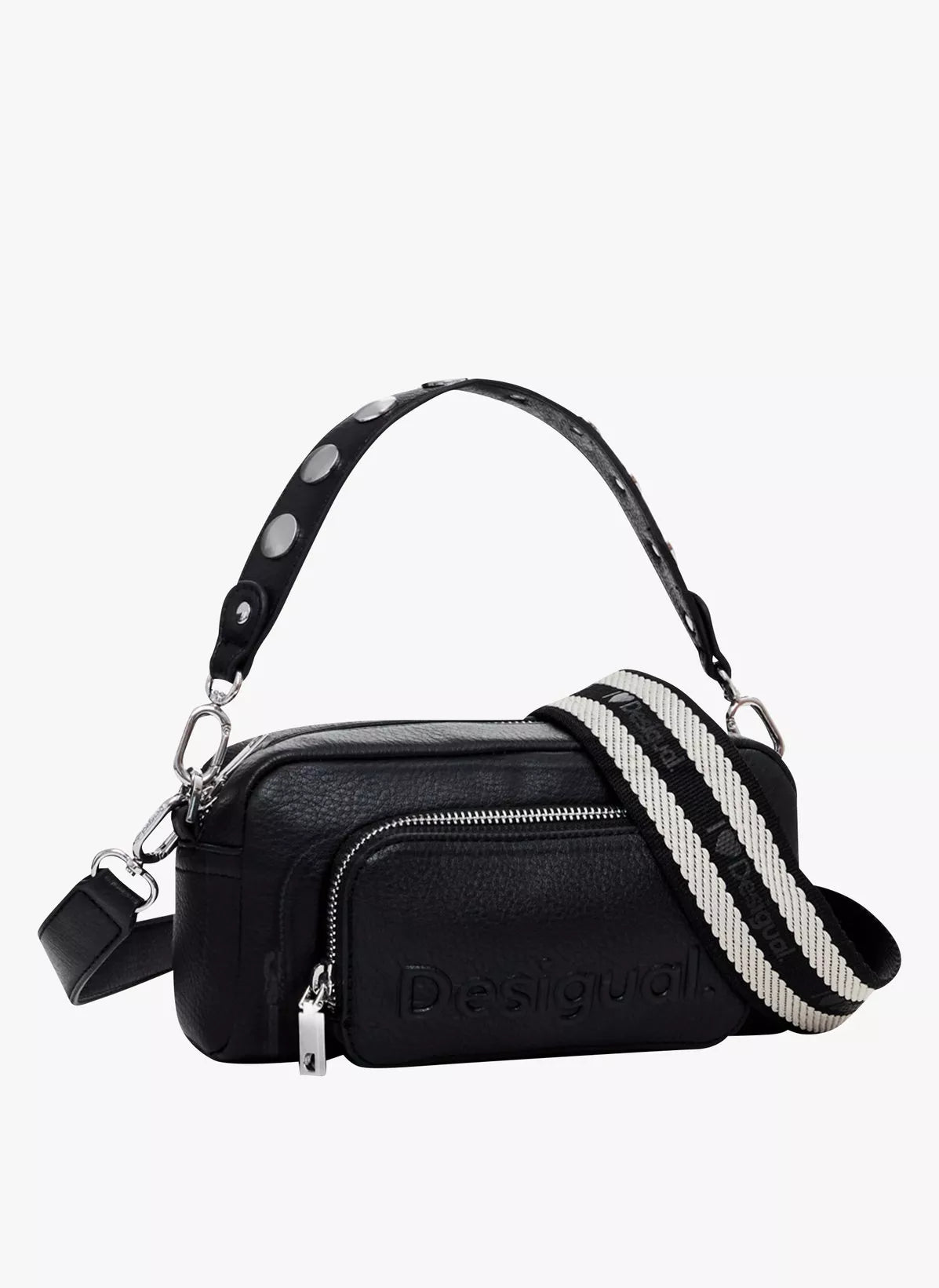 Desigual Women’s Black Handbag with Shoulder Strap