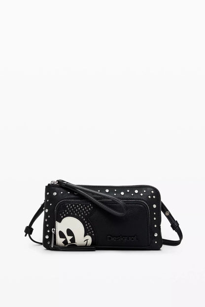 Desigual Women’s Black Printed Bag with Secure Zip Pockets