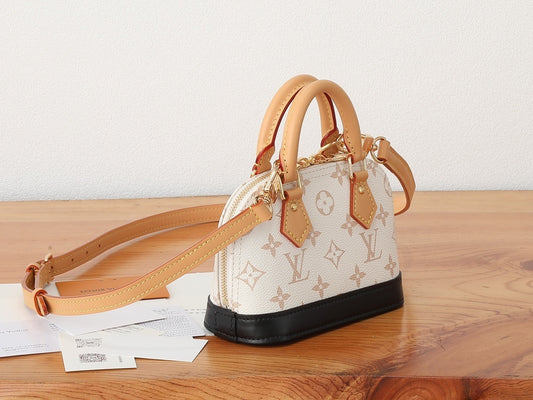 Louis Vuitton LV x TM Monogram Multicolor Alma BB White