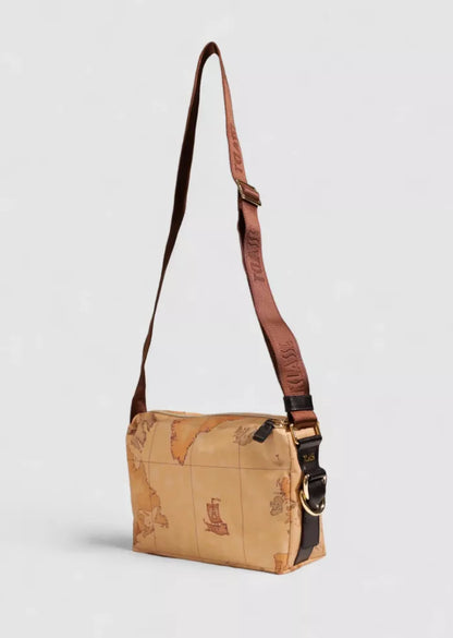 Alviero Martini Prima Classe Women’s Beige Shoulder Bag with Zip – Fall/Winter Essential