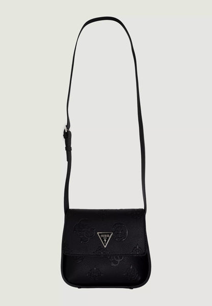 Guess Women’s Black Versatile Shoulder Bag – Timeless Fall/Winter Fashion Essential