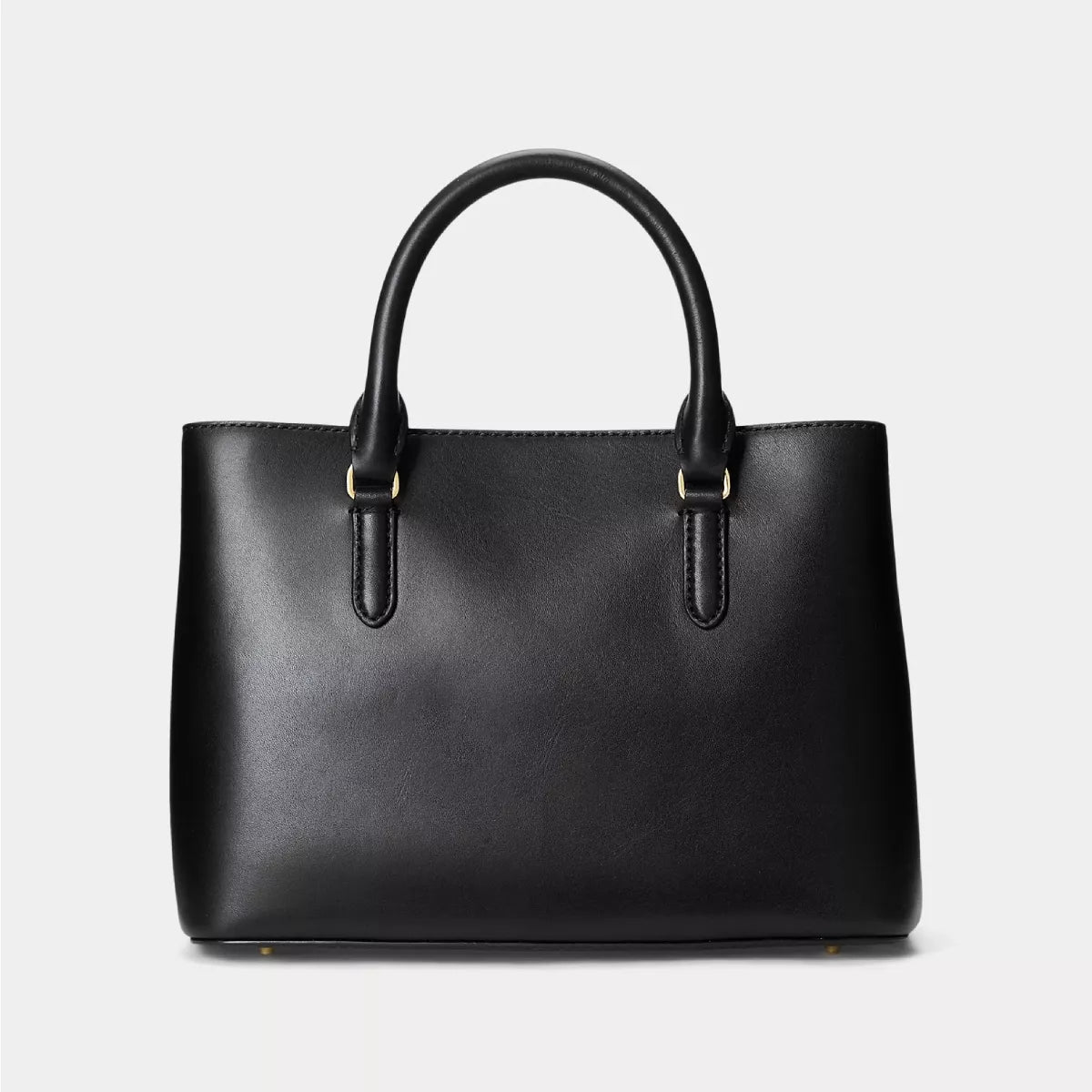 Ralph Lauren Signature Leather Handbag with Removable Shoulder Strap