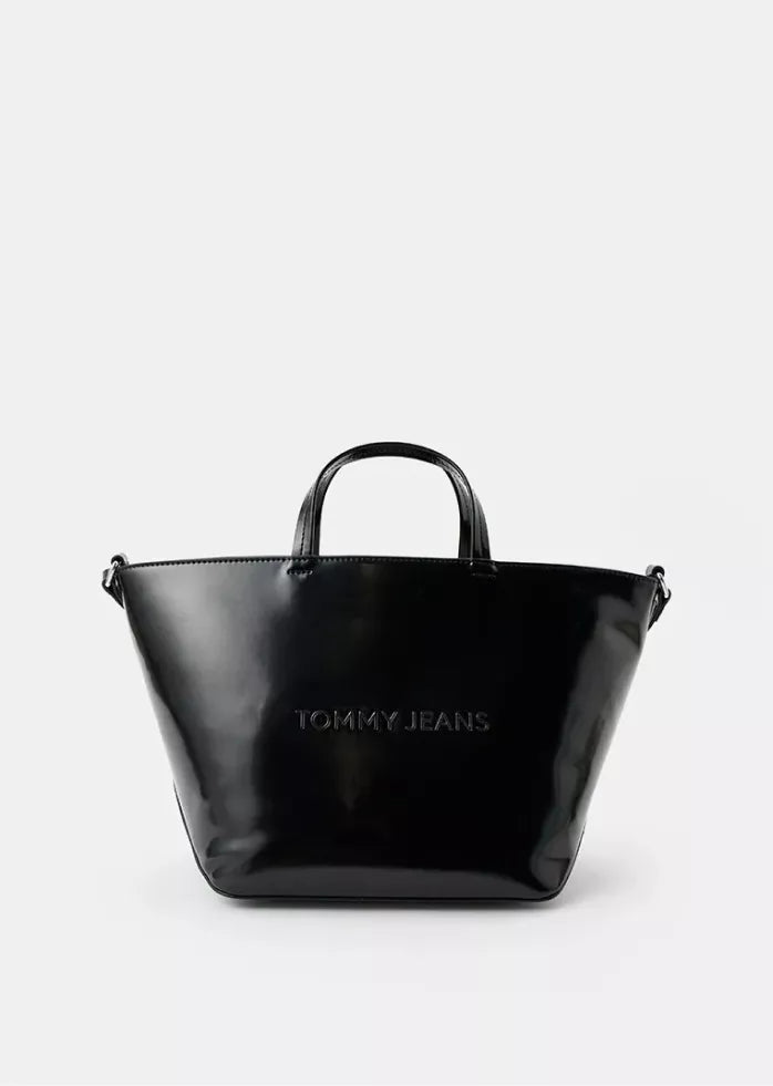 Tommy Hilfiger Women’s Fall/Winter Polyurethane Tote Bag – Stylish & Spacious Handbag