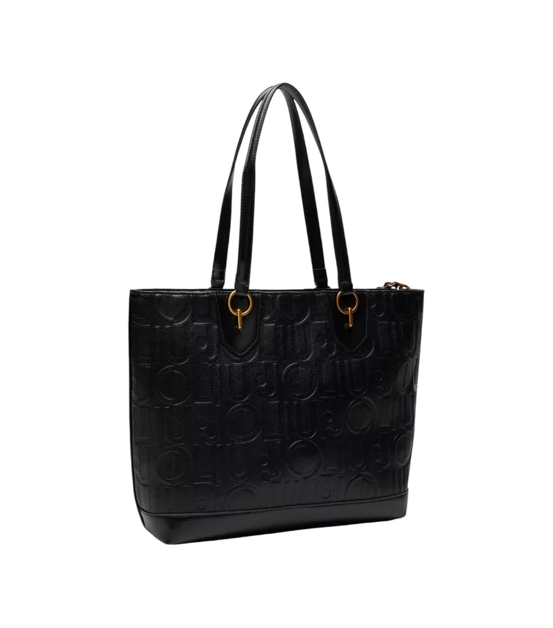 Liu Jo Women’s White/Black Print Handbag – Versatile Shoulder & Handbag