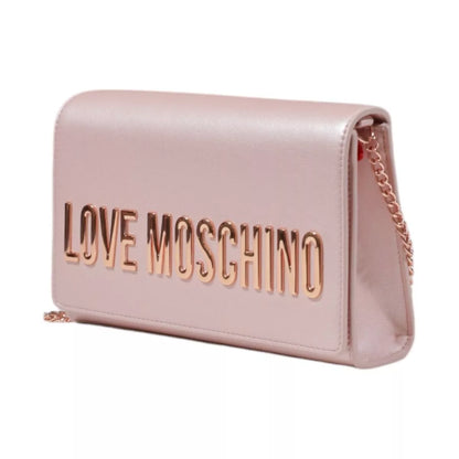 Love Moschino Women’s Chic Spring/Summer Bag – Beige, Pink, Black