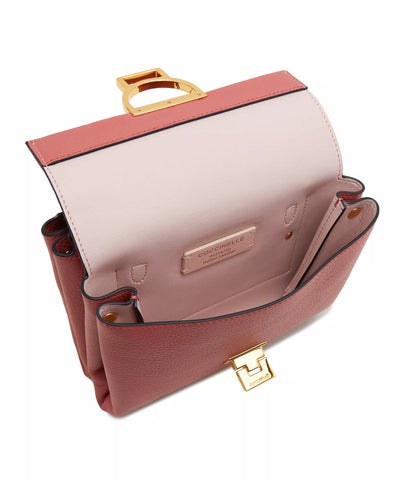 Coccinelle Pink Leather Shoulder Bag for Women