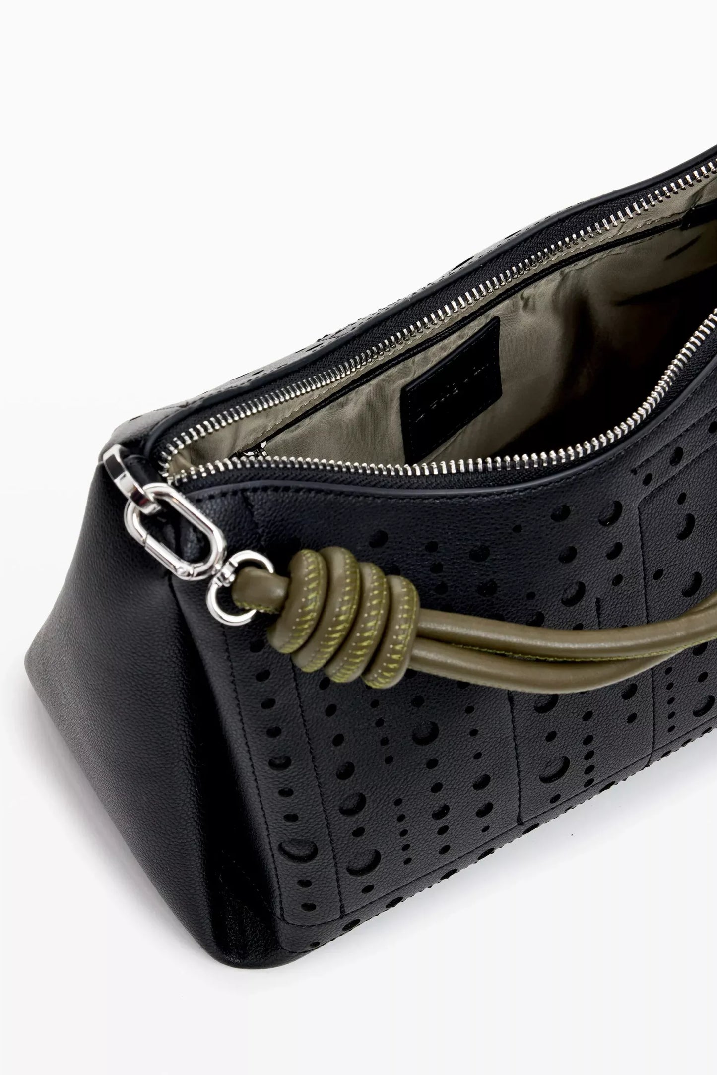 Desigual Women’s Black/White Handbag with Shoulder Strap – Fall/Winter Collection