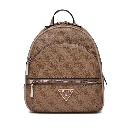 Guess Beige Handbag & Rucksack – Versatility Meets Style