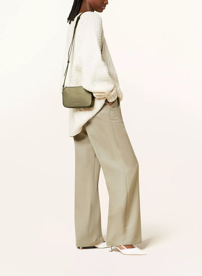 Coccinelle Women’s Green Leather Shoulder Bag