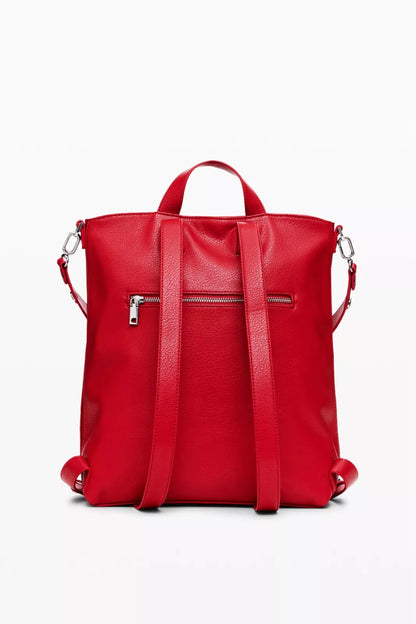 Desigual Red Handbag and Rucksack for Women