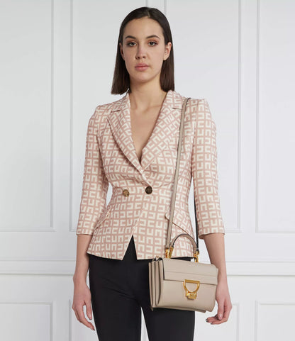 Coccinelle Women’s White Leather Shoulder Bag