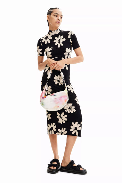 Desigual Women’s White Printed Handbag