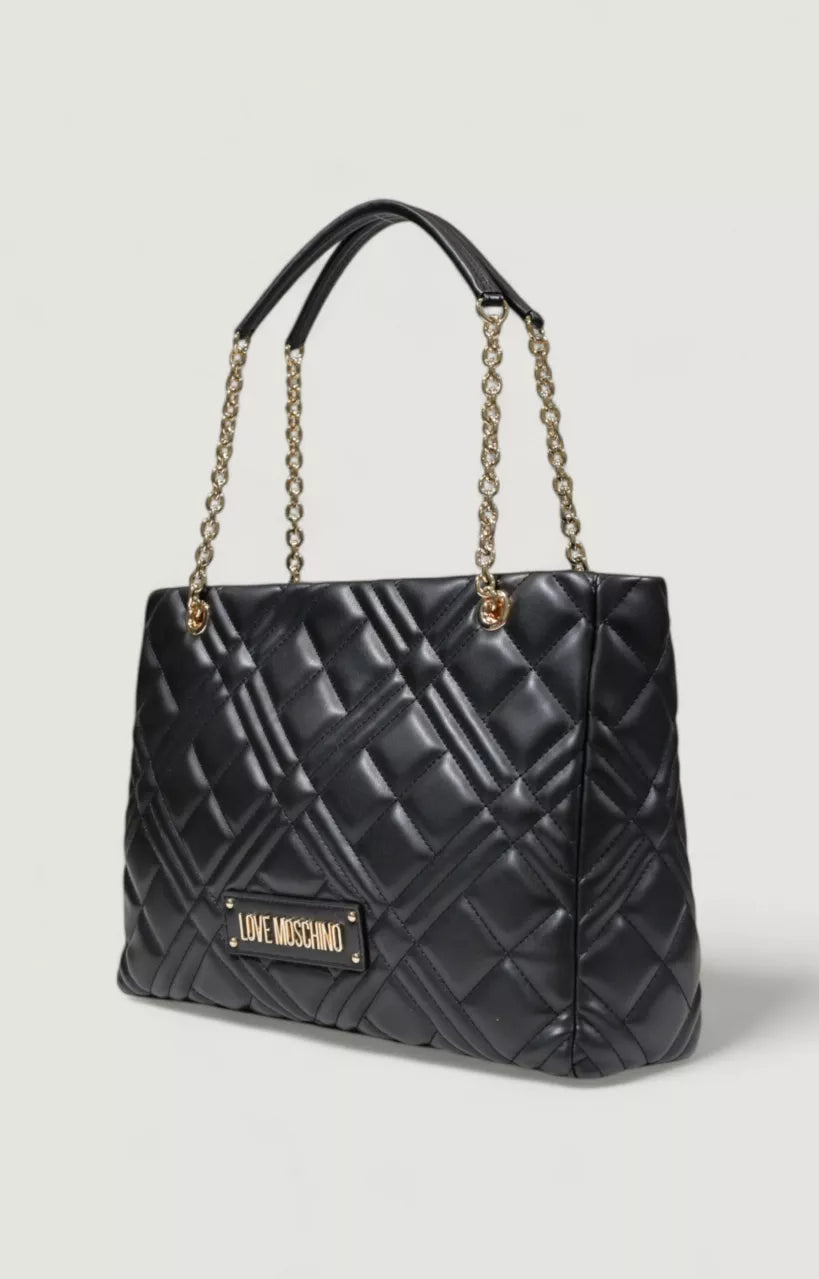 Love Moschino Women’s Classic Black Bag – Sleek, Modern & Versatile